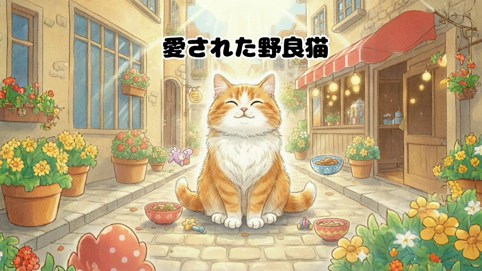 朗読台本【愛された野良猫】