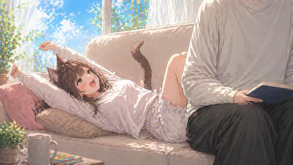 ごろごろにゃ〜
