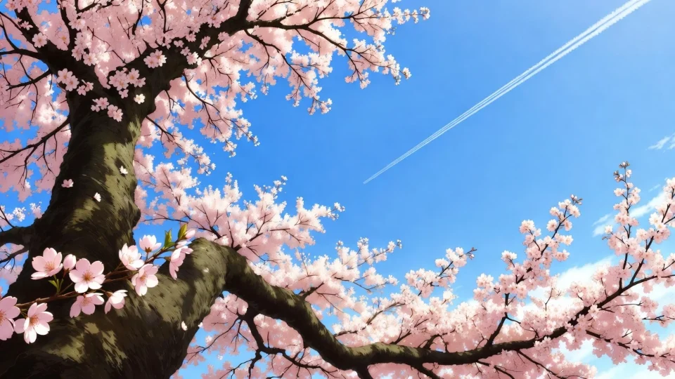 風（かざ）みちのサクラの仕草