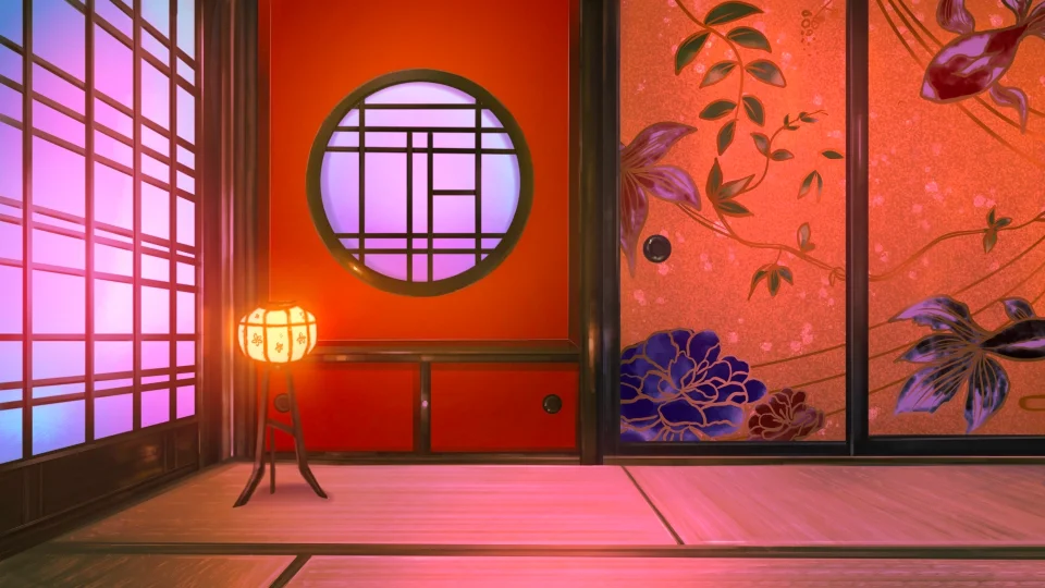 とある座敷の遊女