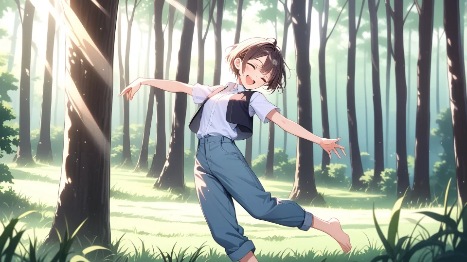 妖精・ヘンキーのダンス