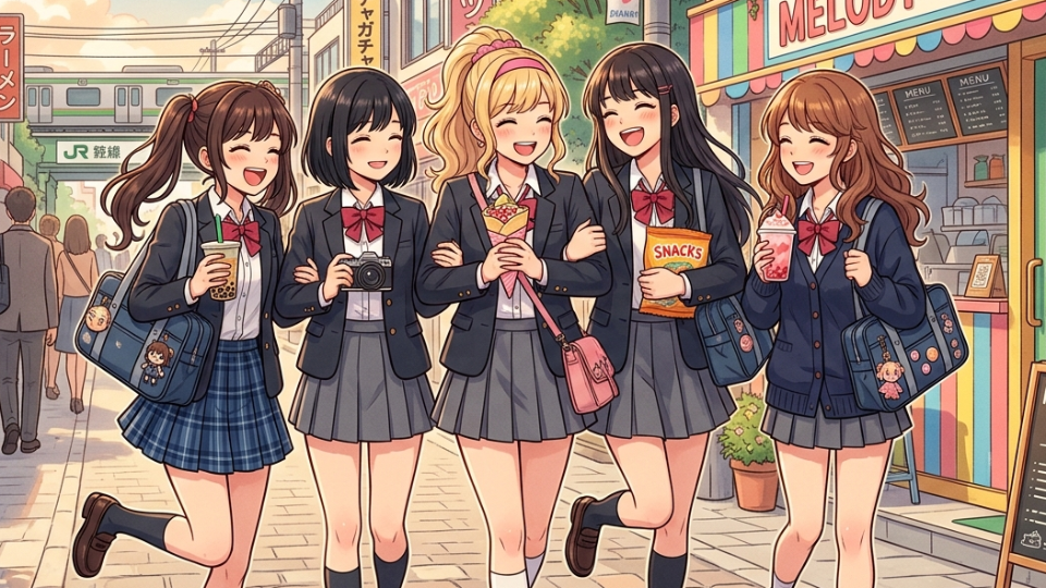 私の友達はすごい面白い！