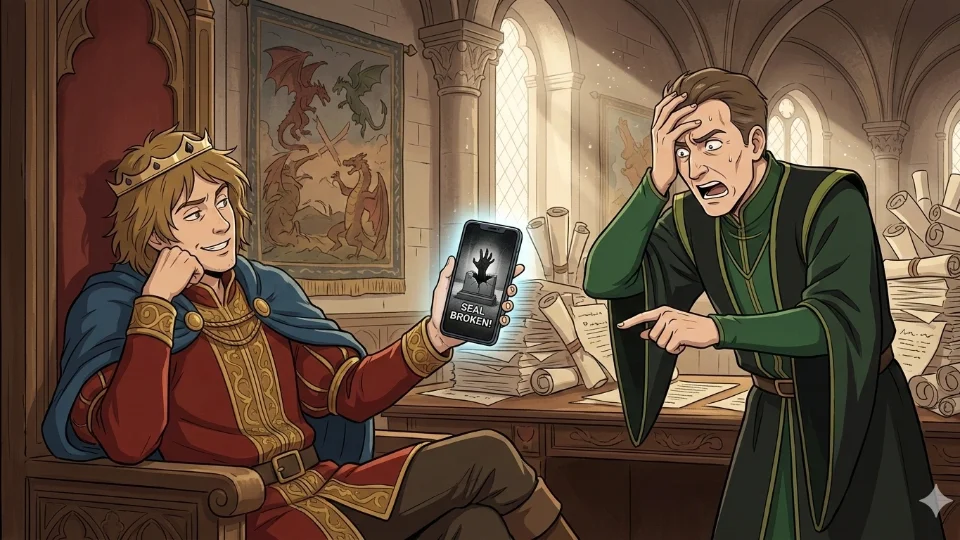 王様！それ「ちょっとコンビニ行ってくる」のノリで言う事じゃないです！