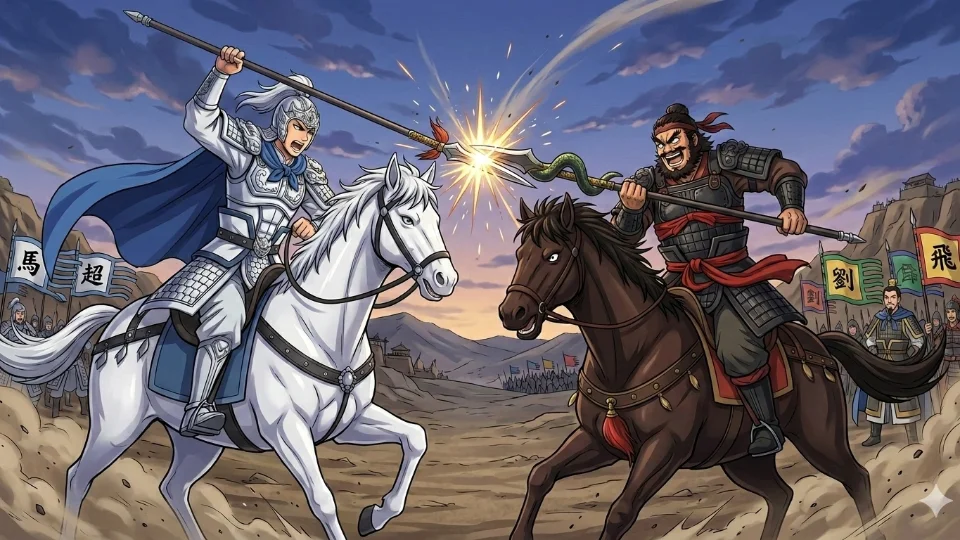 錦馬超VS燕人張飛