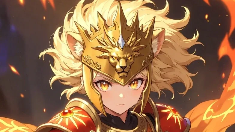 獅子座の守護戦士レオナ