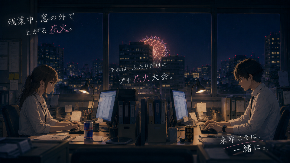 プチ花火大会