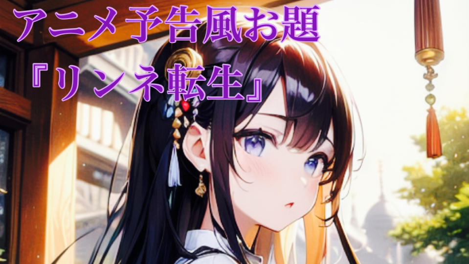 アニメ予告風お題『リンネ転生』