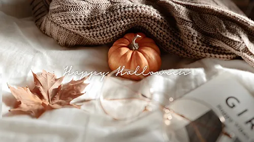 ハロウィンへのお誘い(女性)