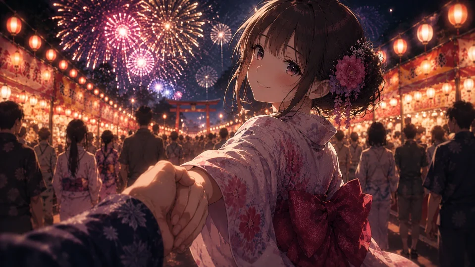 お祭りデート girlsside