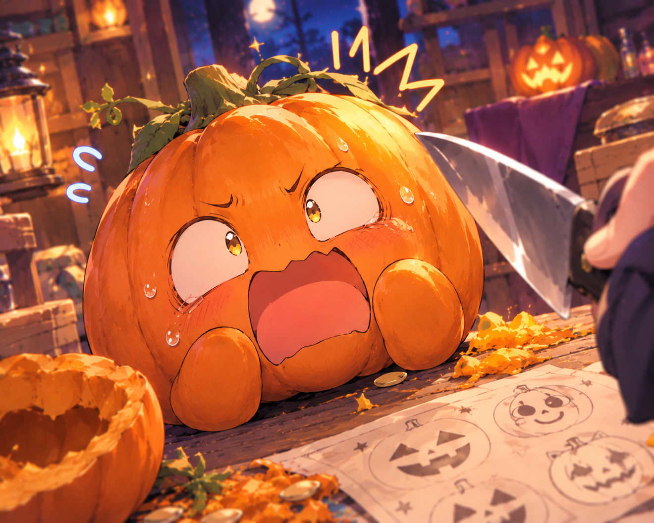かぼちゃの反抗期🎃