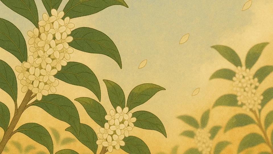 「銀木犀のそばで」