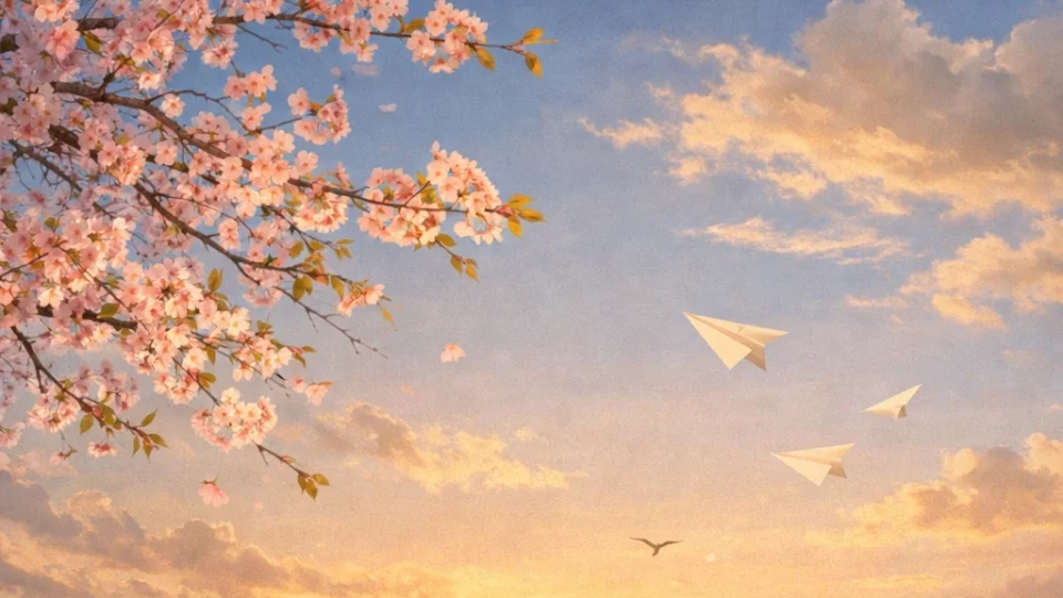 白いノートの最後のページ