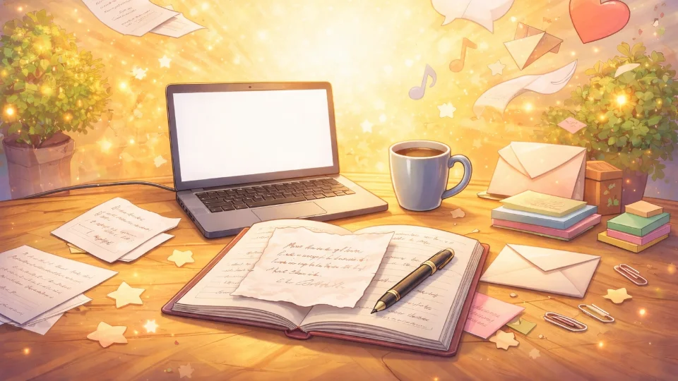 「画面のこちらの小さな物語」