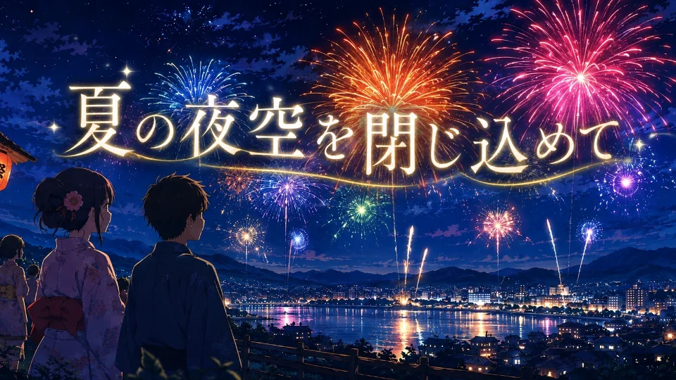 朗読台本【夏の夜空を閉じ込めて】