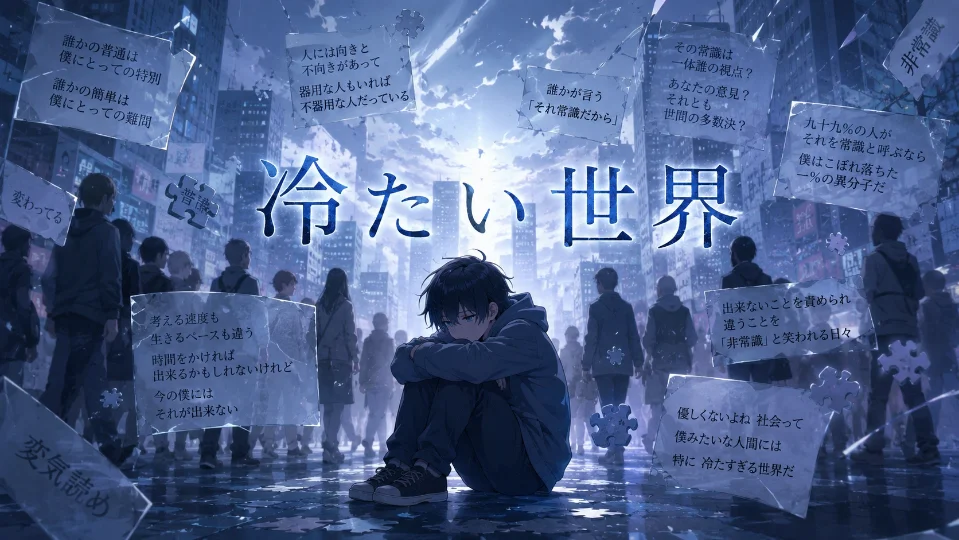 朗読台本【冷たい世界】