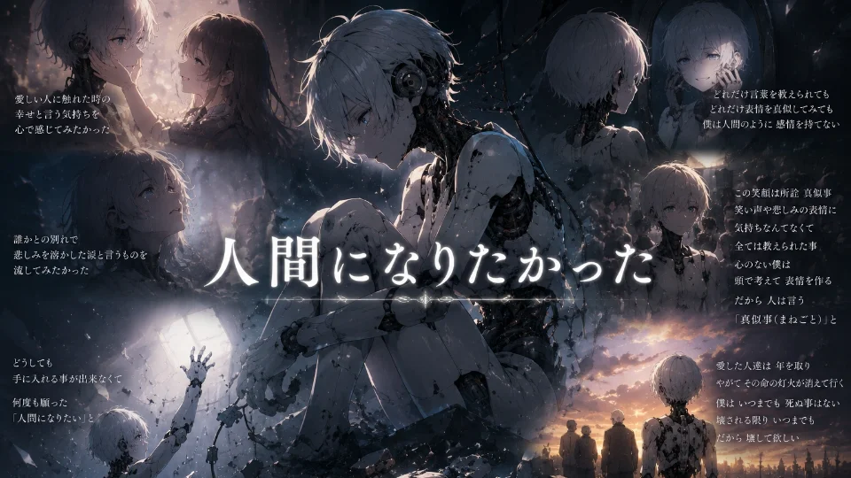 朗読台本【人間になりたかった】