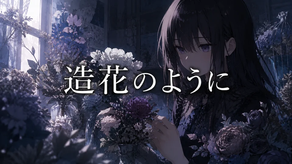 朗読台本【造花のように】