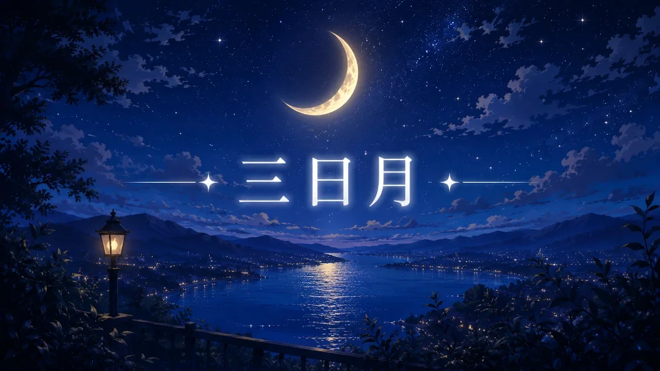 朗読台本【三日月】