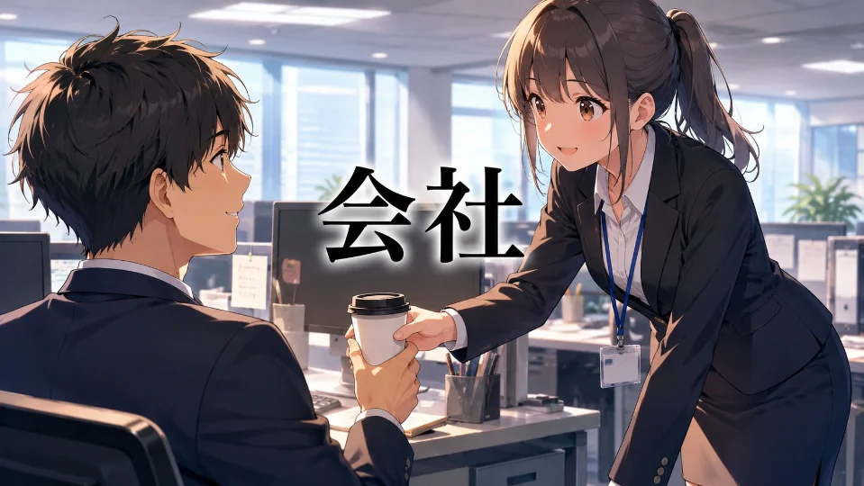 会社【後輩力の高い新入社員】