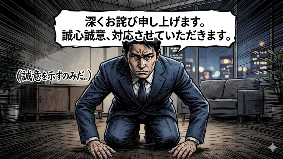 台本【謝罪】