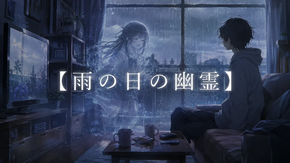 雨の日の幽霊