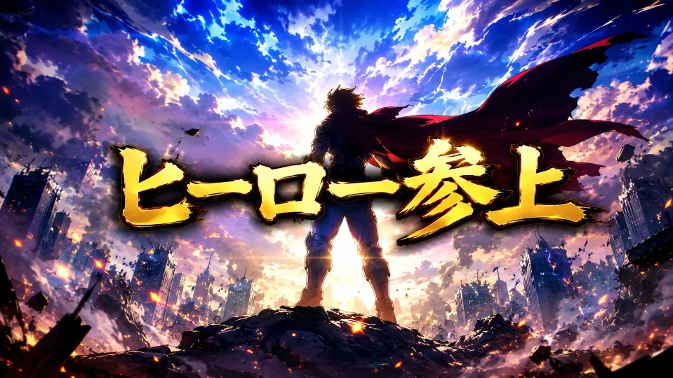 ヒーロー参上