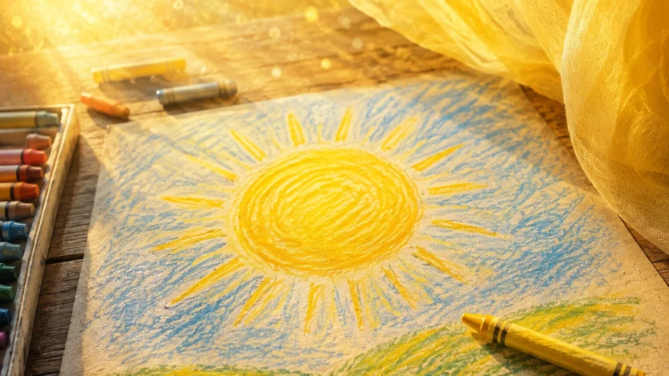 ❉黄色い太陽を描いた僕