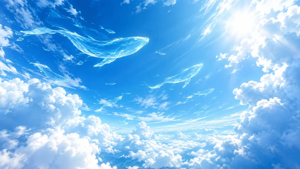 ❉ 空を泳ぐ