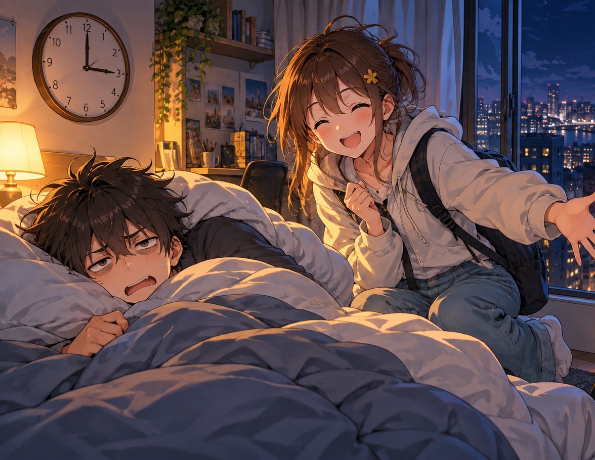 学校行くよ