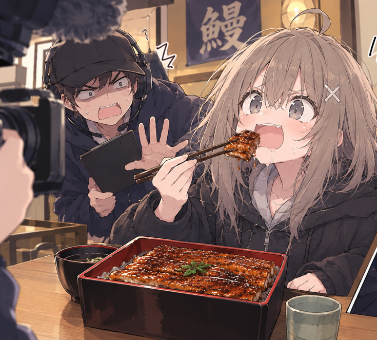 食レポ
