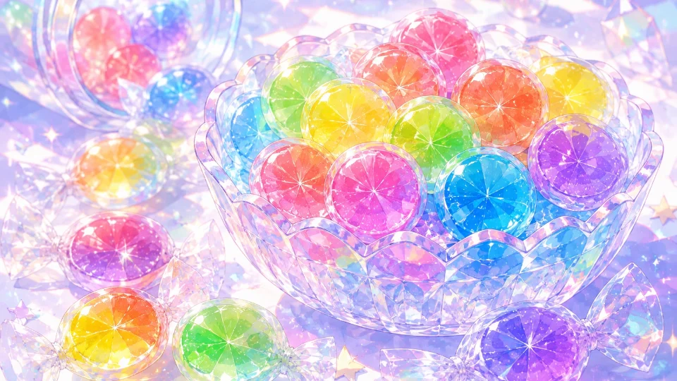 【一言セリフ】『　七色キャンディ　』