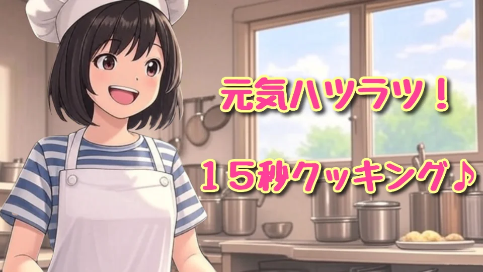 「元気ハツラツ！15秒クッキング♪」