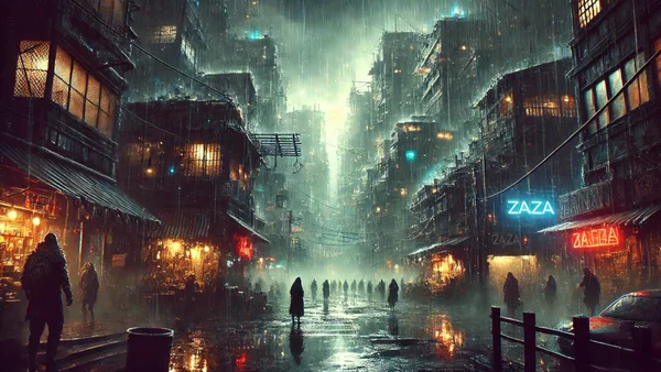 雨を集めて売る男の話