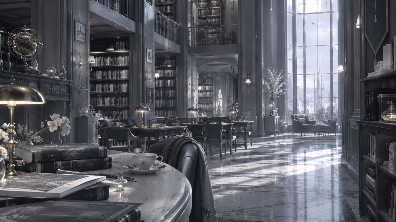 図書館でよく見るあの人は