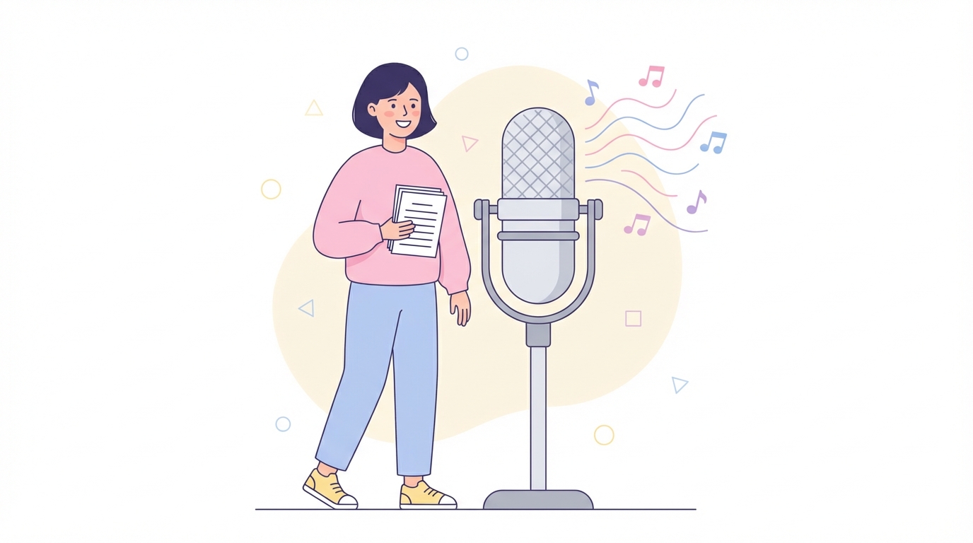 ボイスサンプルの作り方ガイド｜原稿選びから録音のコツまで初心者向けに解説
